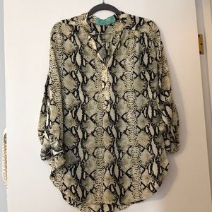 Snakeskin Top